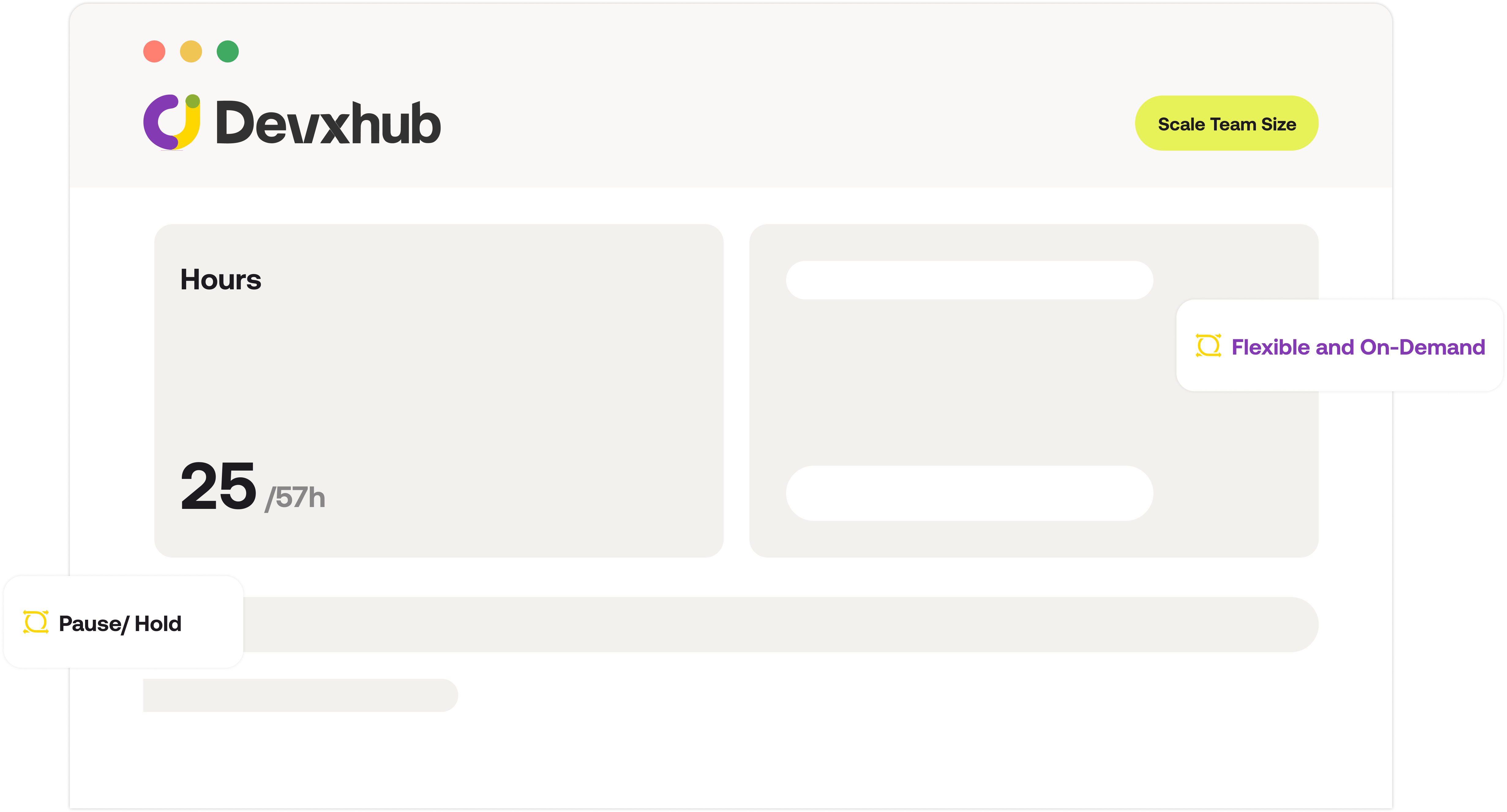 Scalable & Flexible