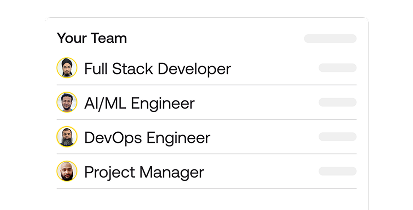 Dedicated Team